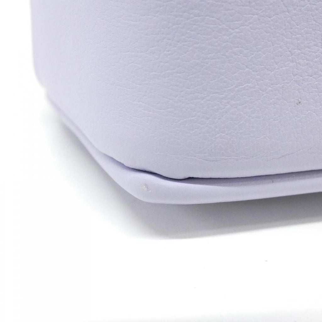 Louis Vuitton Purple Leather Pouch Shoulder Bag