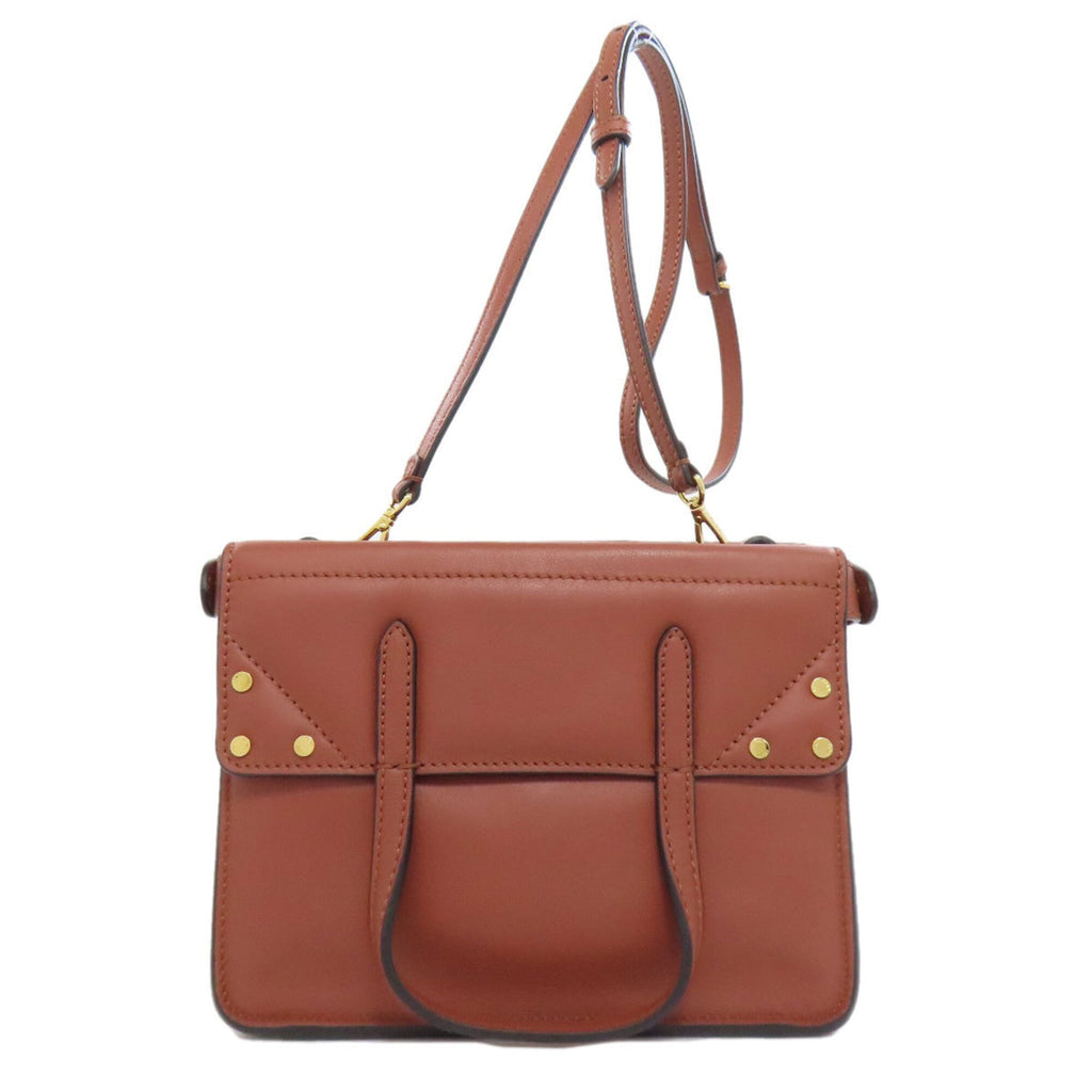 Fendi Brown Leather Shoulder Bag
