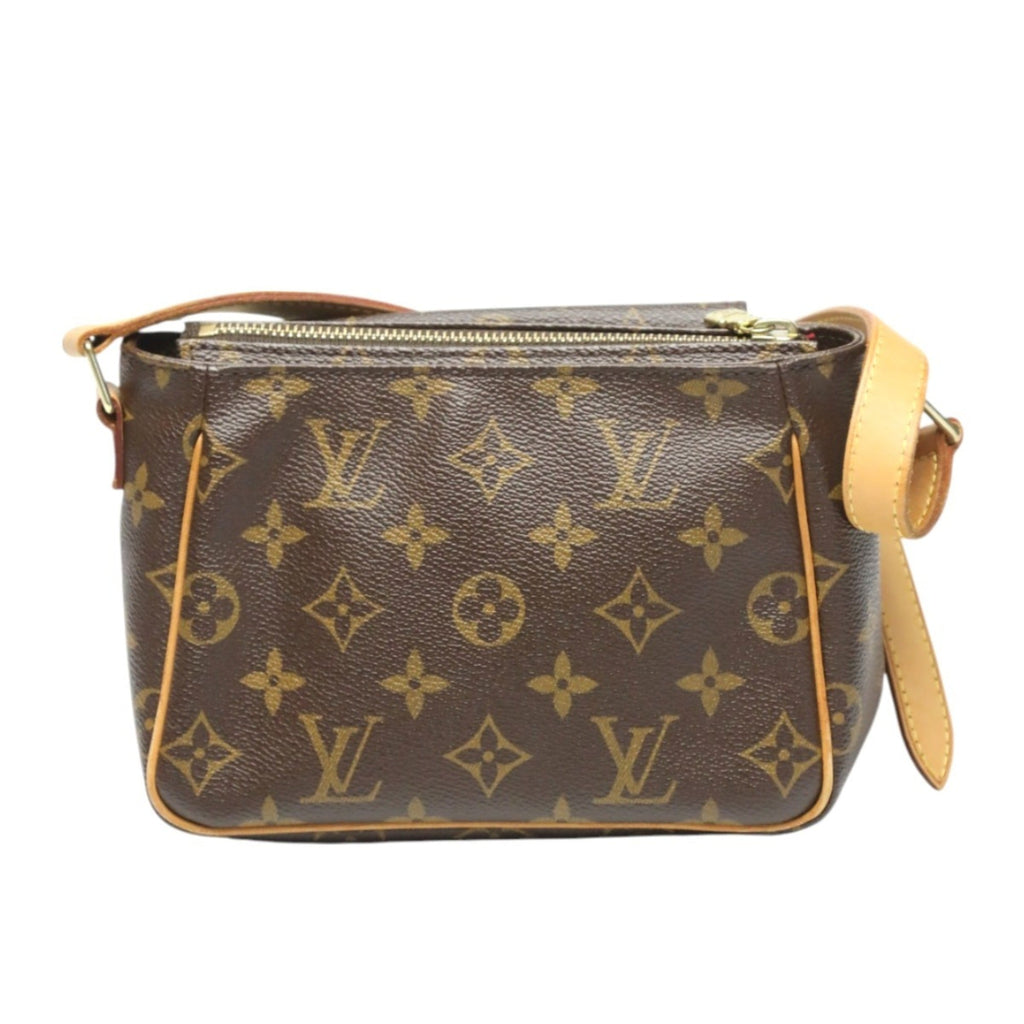 Louis Vuitton Brown Monogram Canvas Shoulder Bag