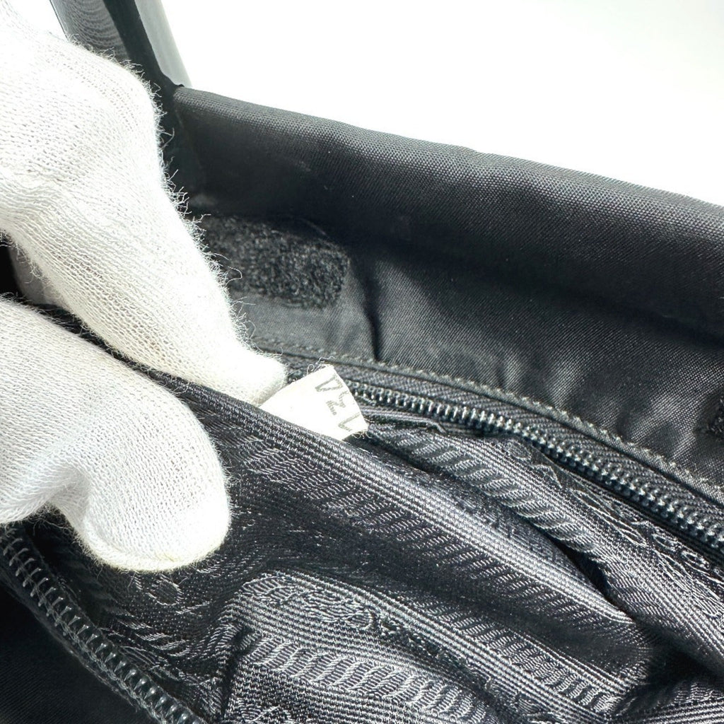 Prada Black Nylon Handbag Tote Bag