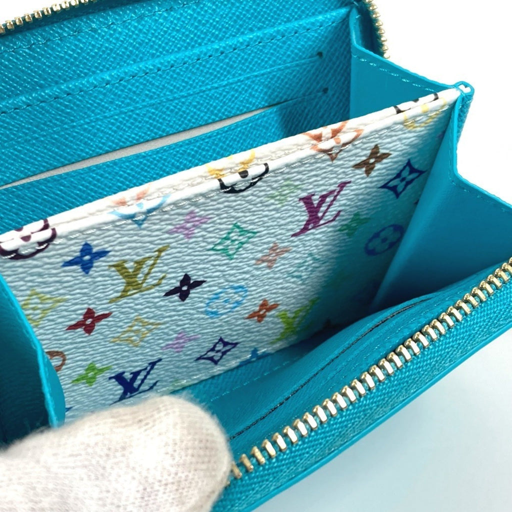 Louis Vuitton Epi Blue Epi Leather Coin Purse/Coin Case
