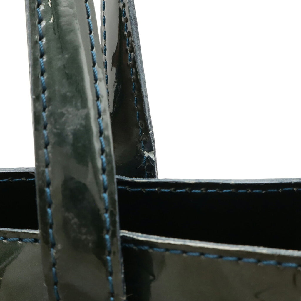 Louis Vuitton Blue Infini Monogram Vernis Handbag Tote Bag