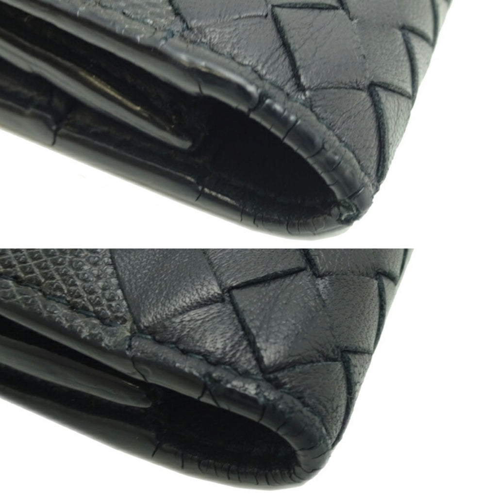 Bottega Veneta Intrecciato Black Intrecciato Coin Purse/Coin Case