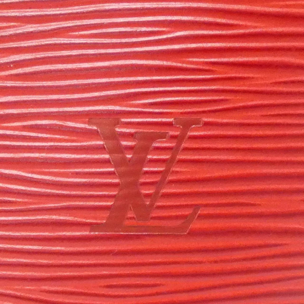 Louis Vuitton Red Color Leather Handbag