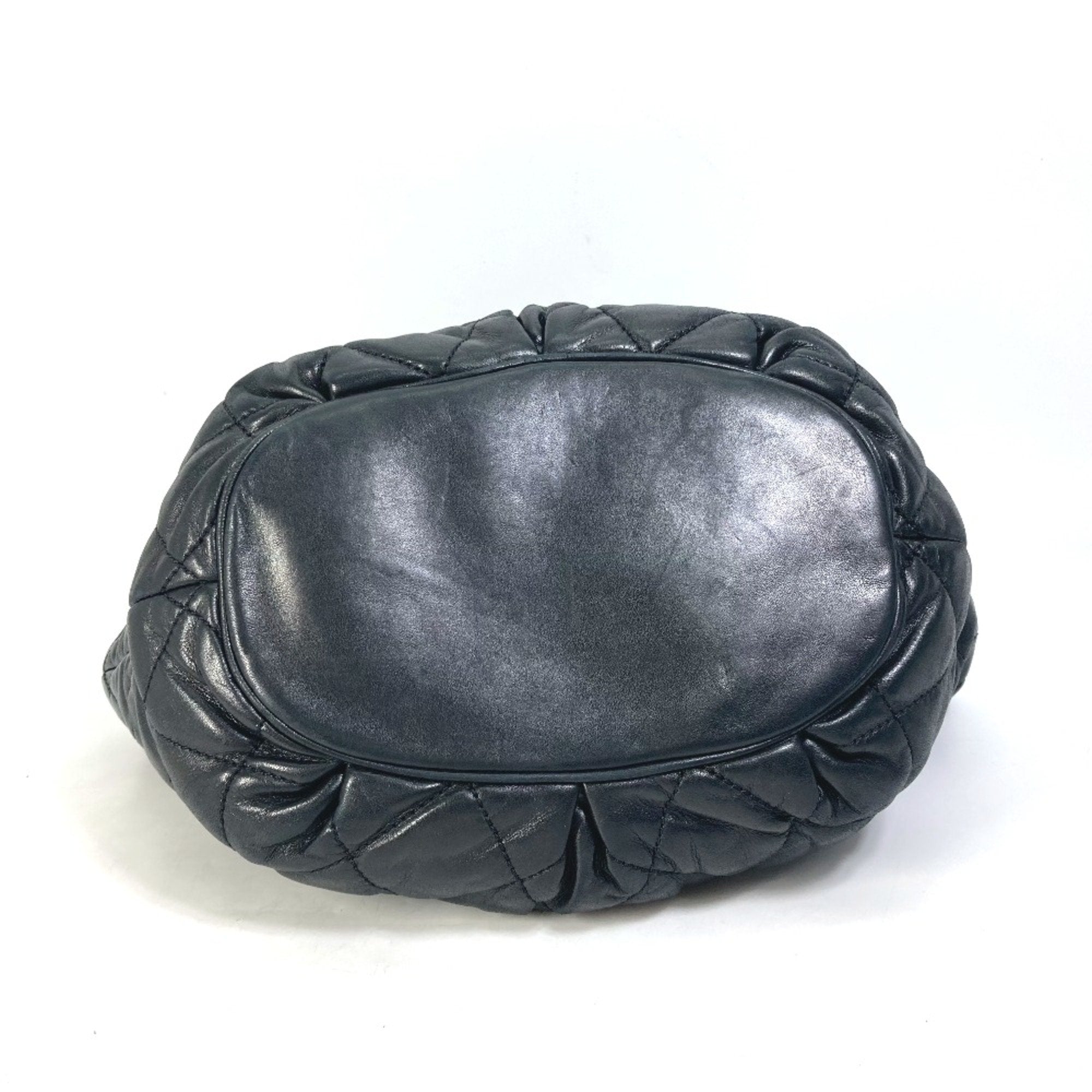 Chanel Black Leather Shoulder Bag