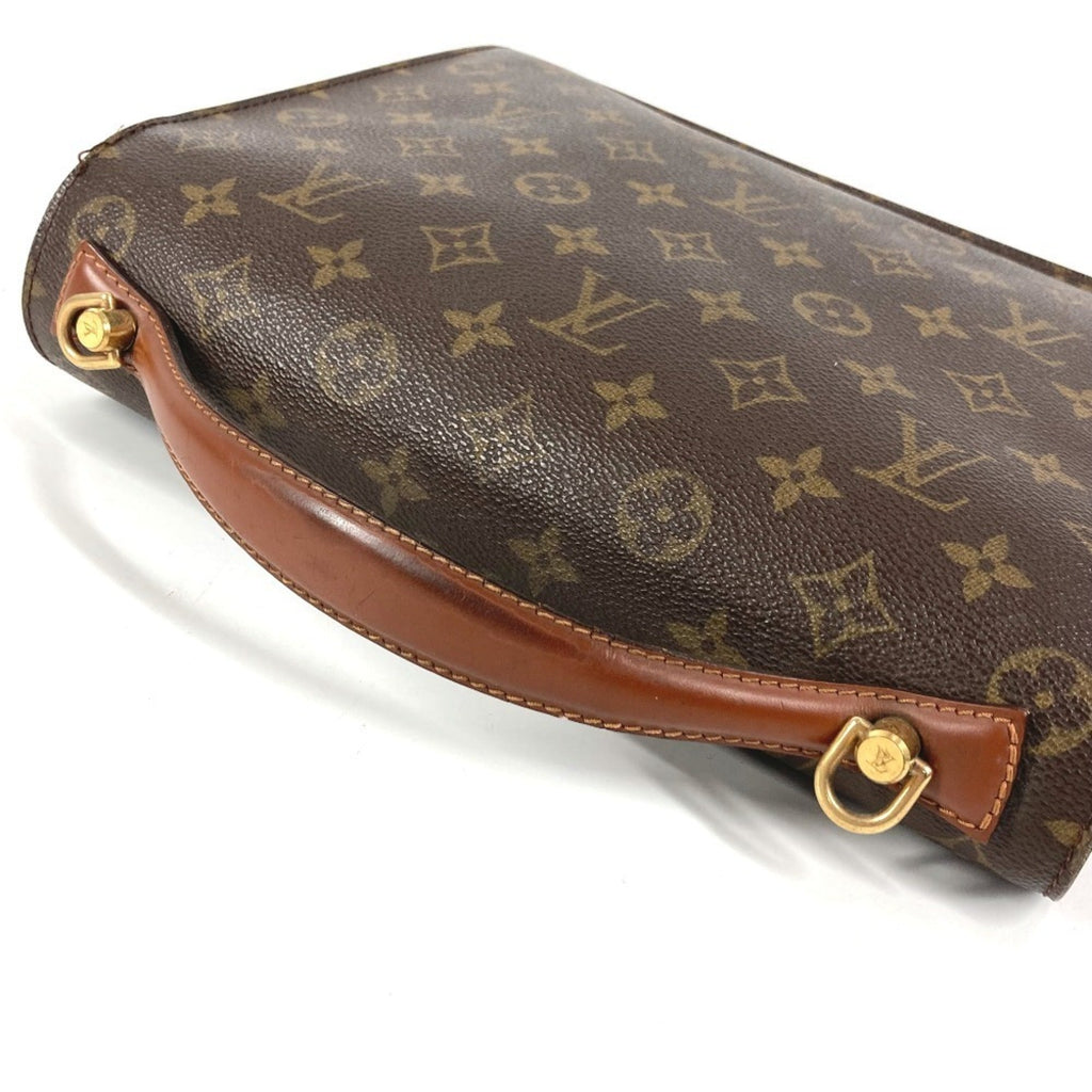 Louis Vuitton Brown Monogram Canvas Handbag