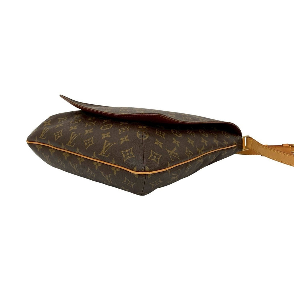 Louis Vuitton Brown Leather Pvc Pochette Shoulder Bag