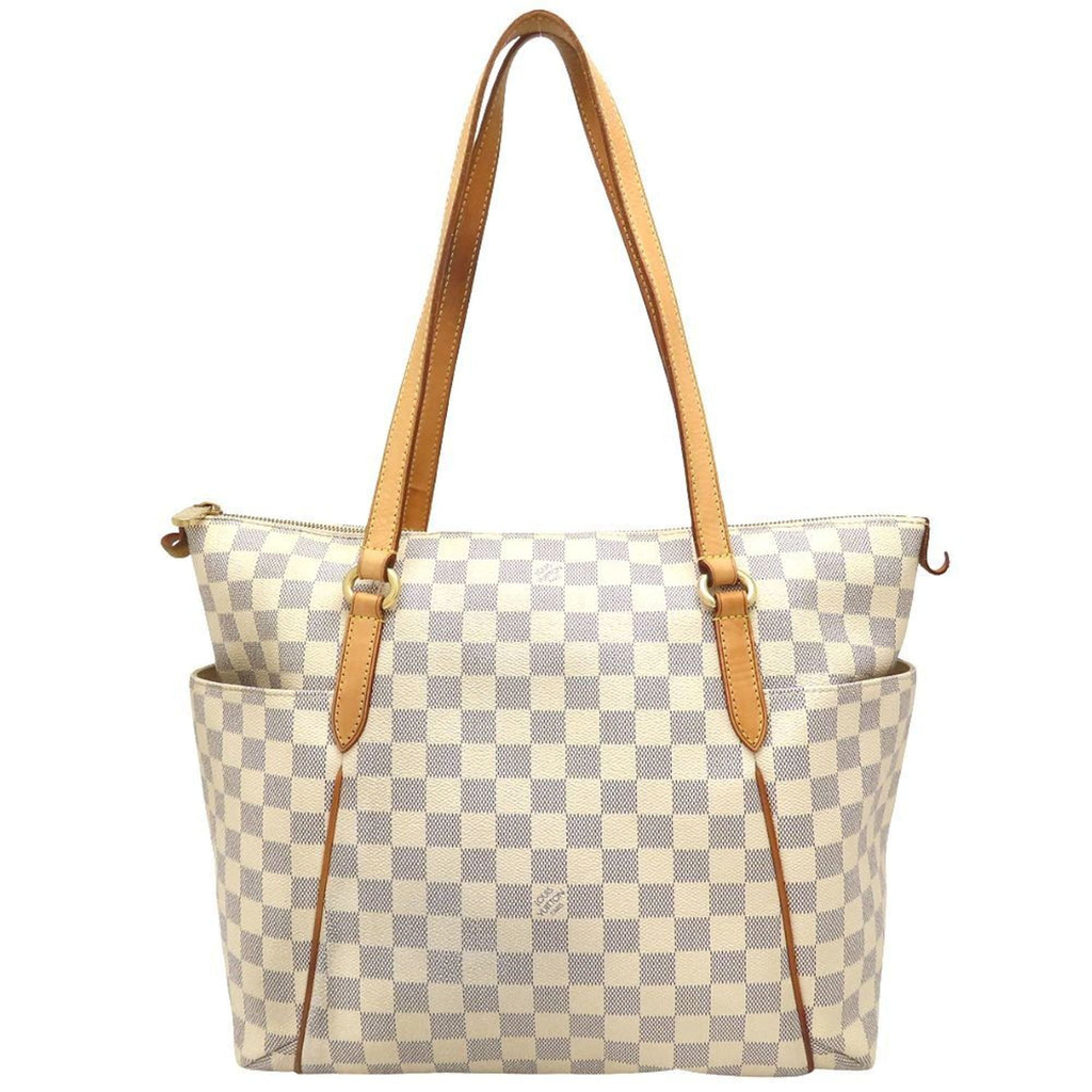 Louis Vuitton Damier Azur Damier Azur Canvas Tote Bag