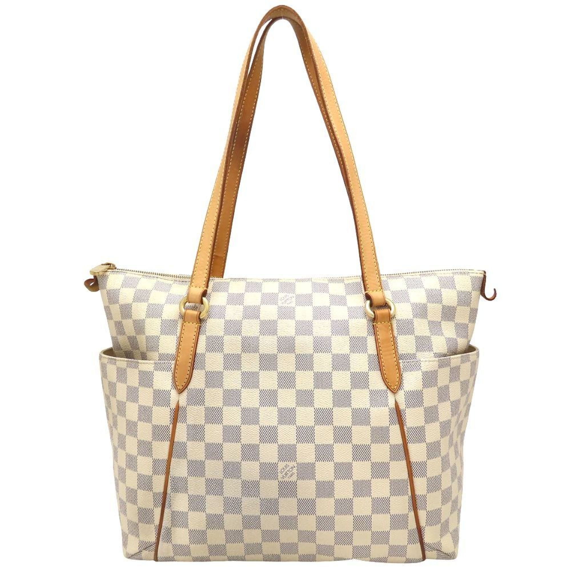 Louis Vuitton Damier Azur Damier Azur Canvas Tote Bag