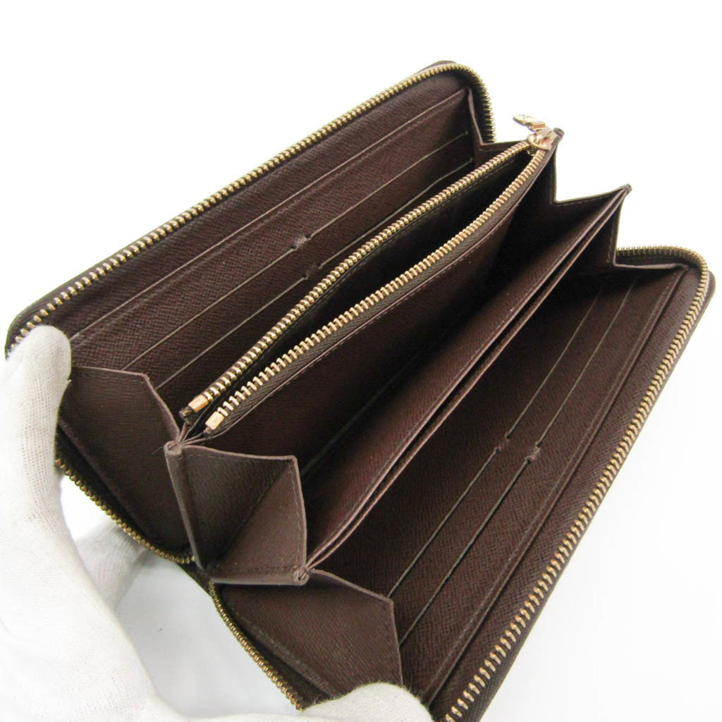 Louis Vuitton Damier Ebene Damier Canvas Long Wallet