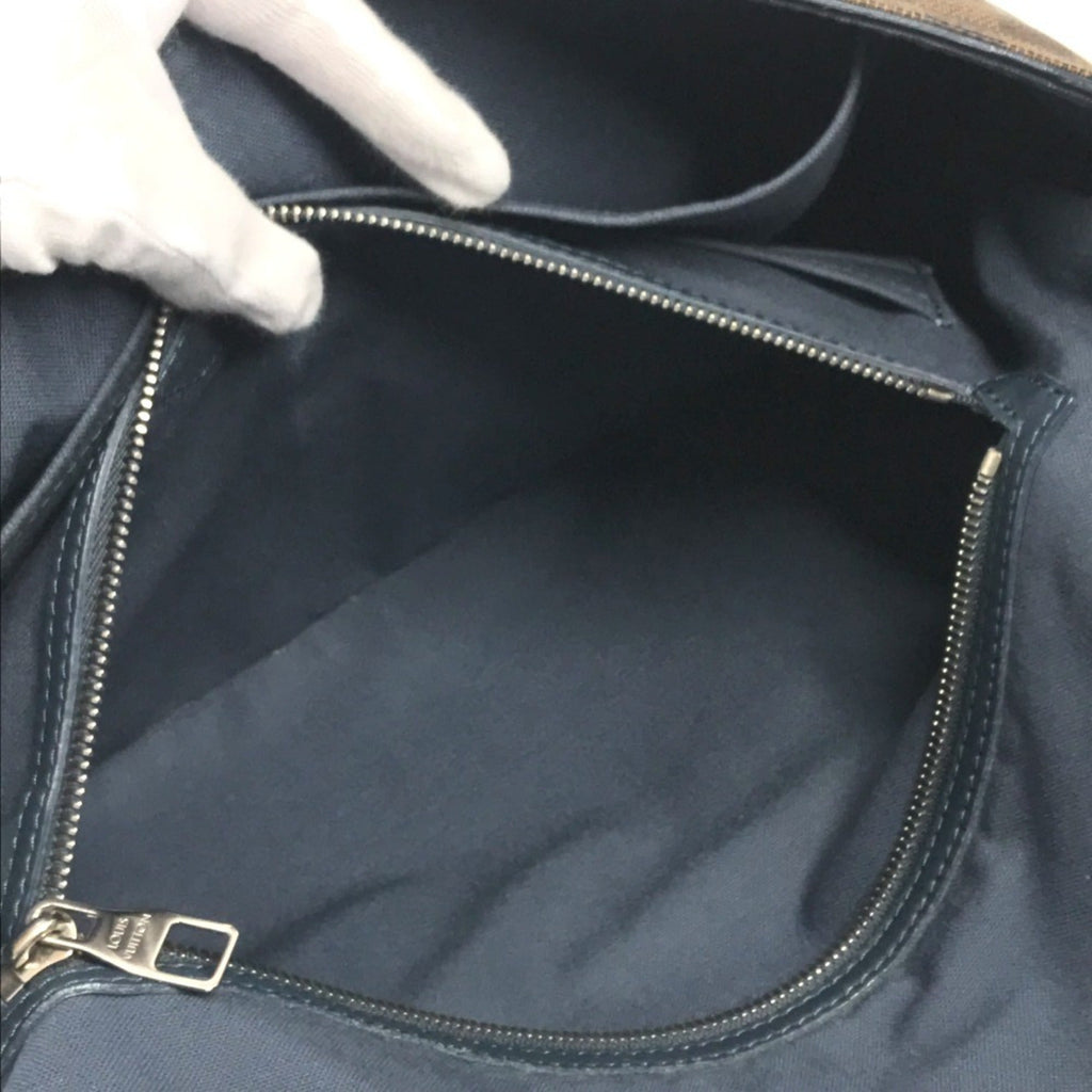 Louis Vuitton Brown Navy Damier Canvas Messenger Bag Shoulder Bag