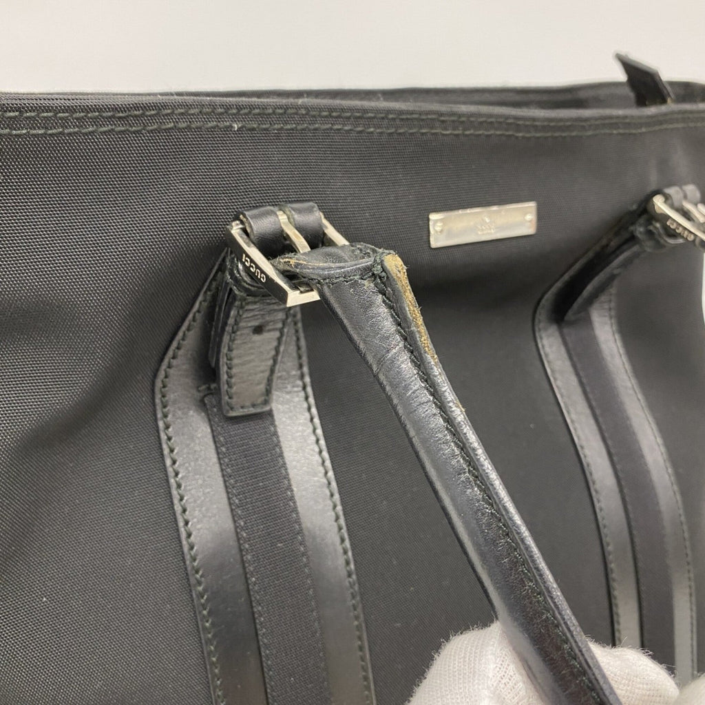 Gucci Black Nylon Tote Bag (Pre-Owned)