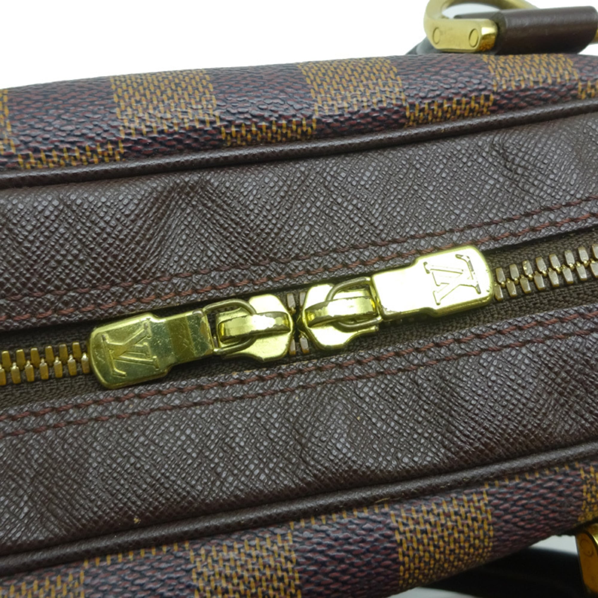 Louis Vuitton Brown Ebene Damier Canvas Handbag