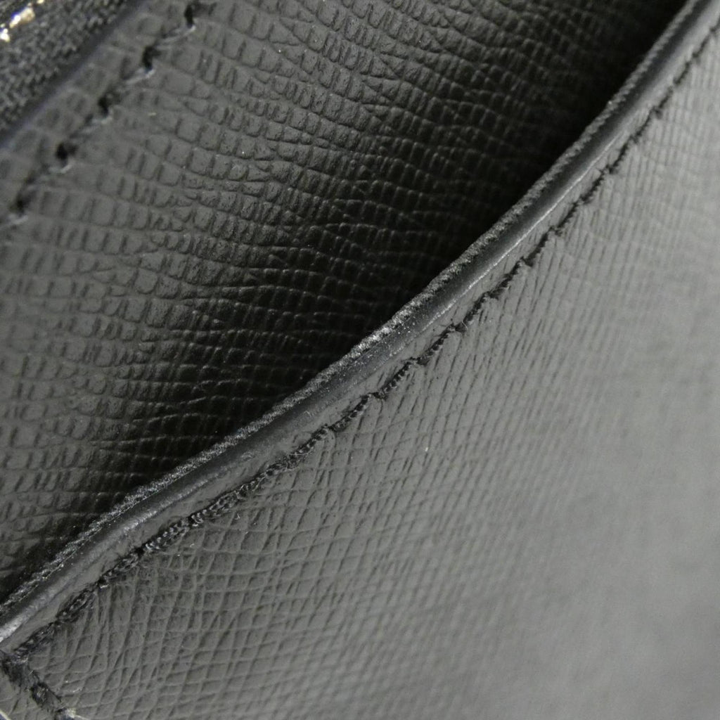 Louis Vuitton Black Leather Backpack