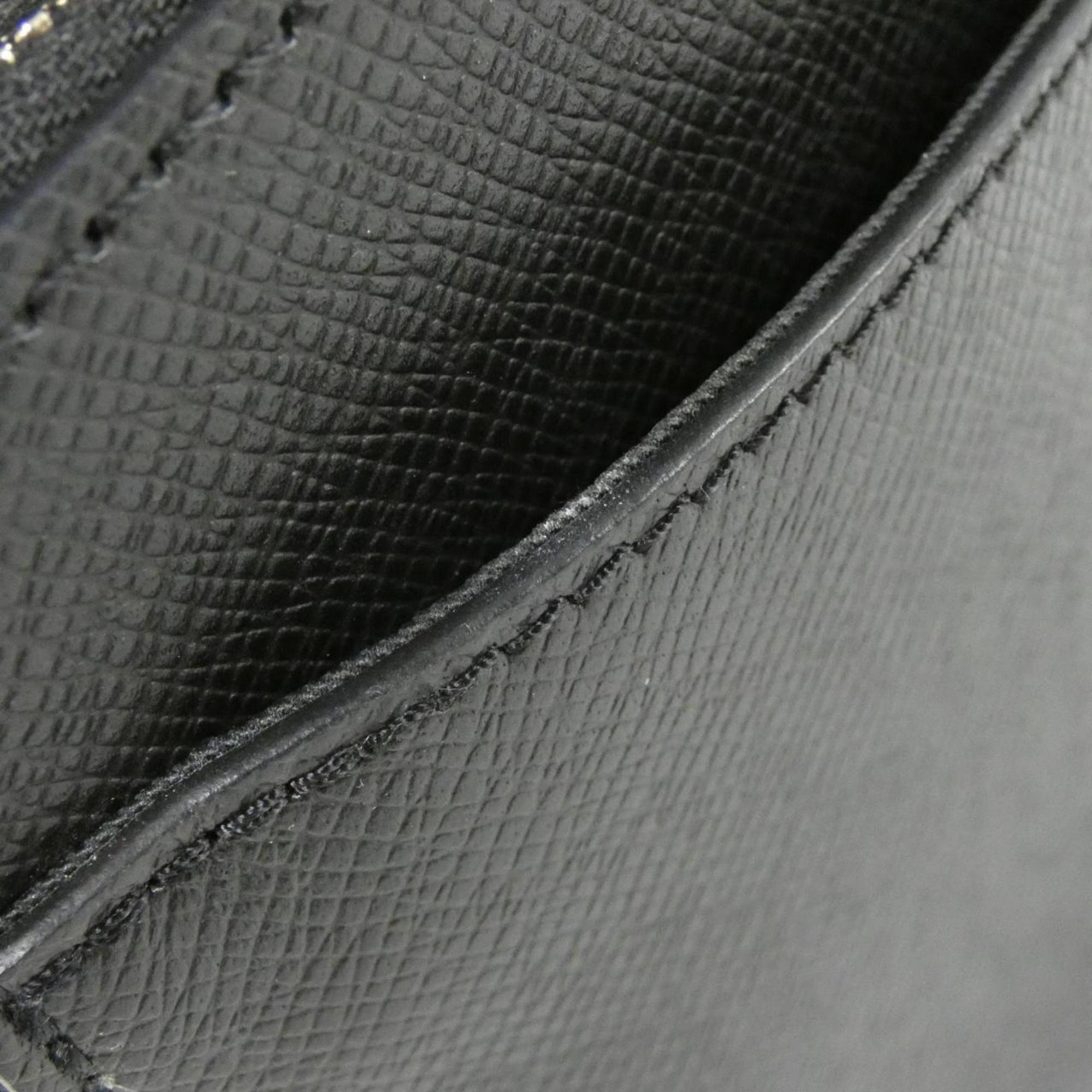 Louis Vuitton Black Leather Backpack