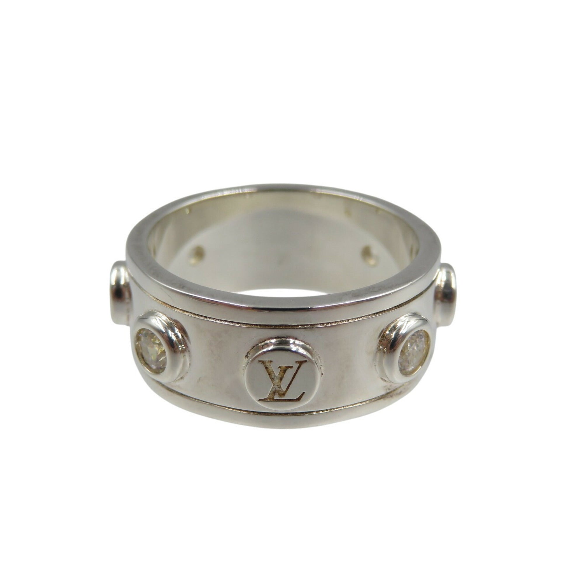 Louis Vuitton Silver Silver 925 Band Ring
