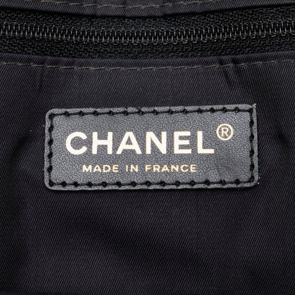 Chanel New Travel Line Black New Travel Line Pochette Pouch Tote Bag
