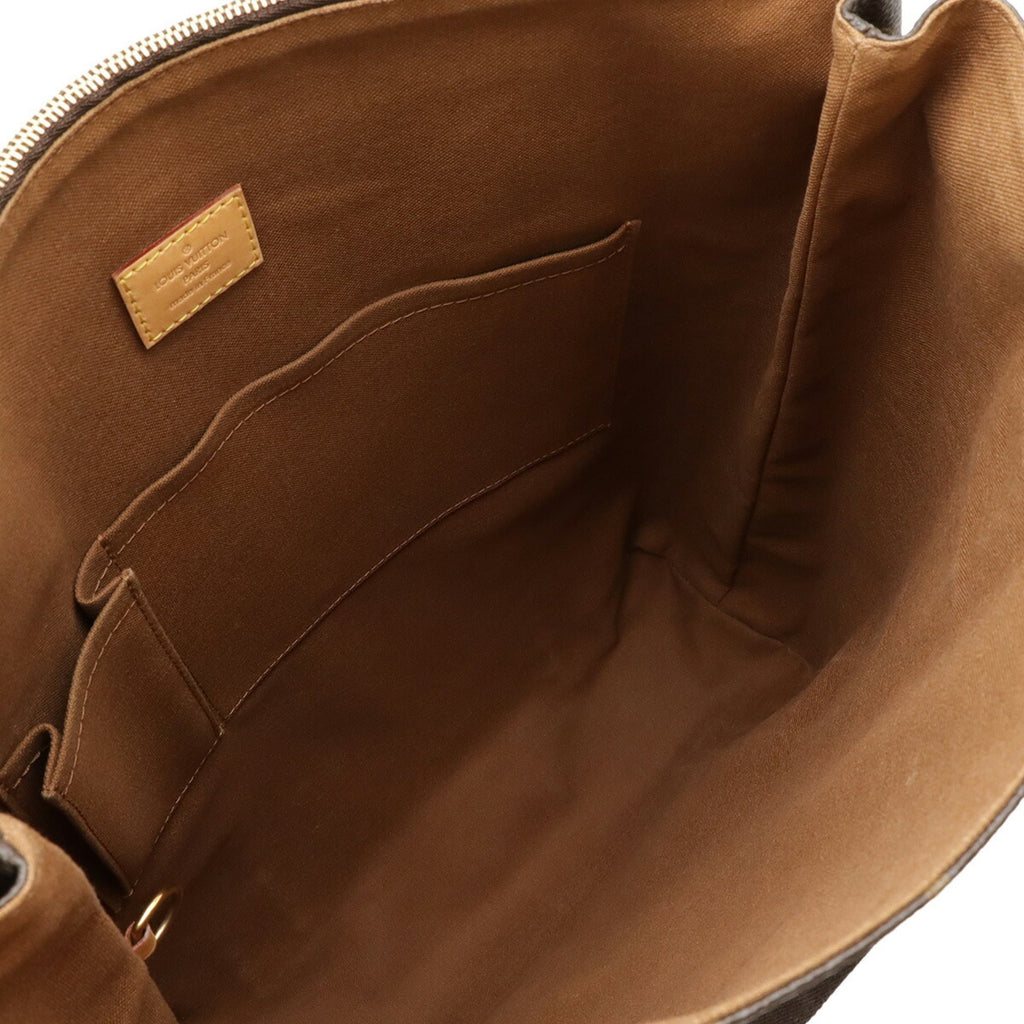 Louis Vuitton Brown Canvas Shoulder Bag Tote Bag
