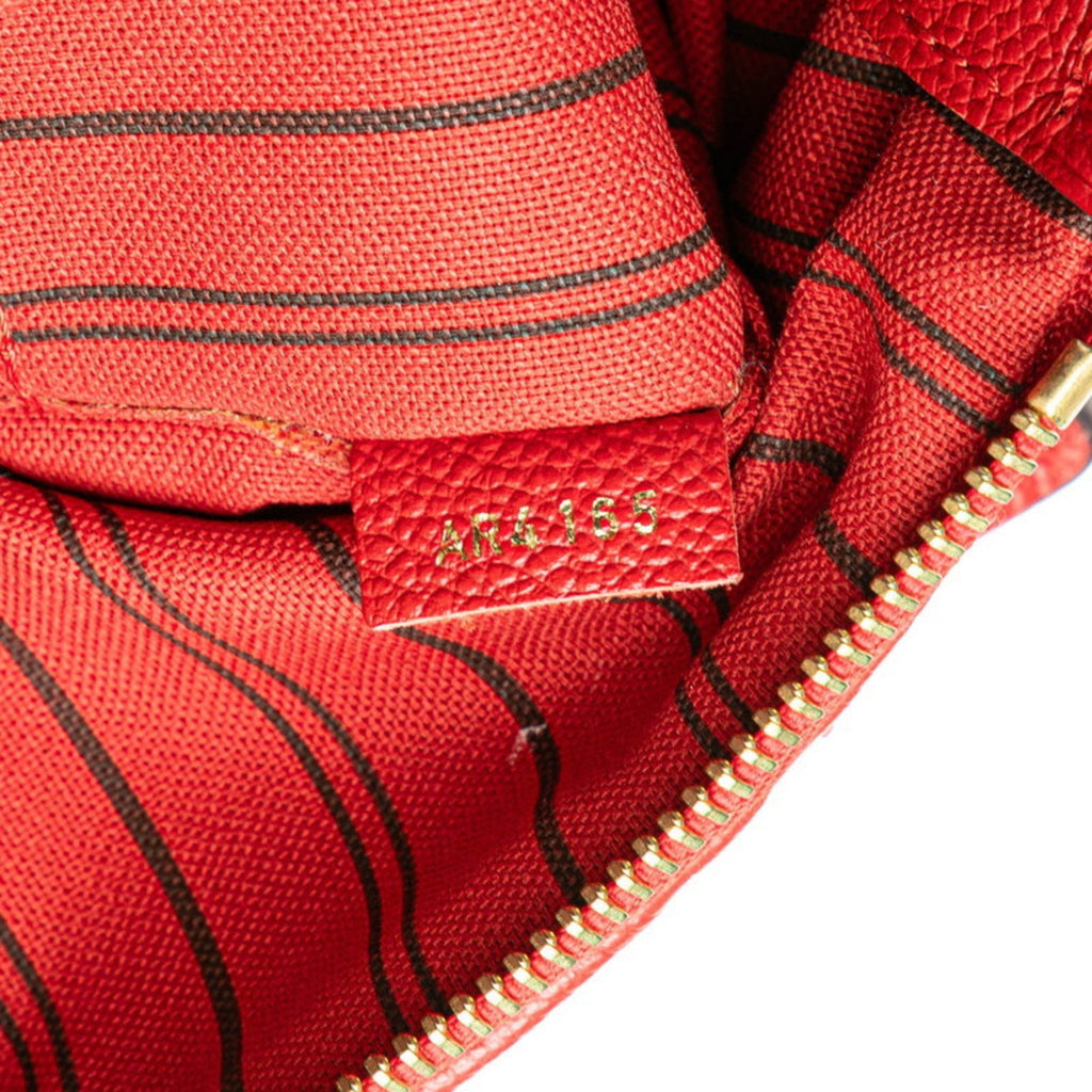 Louis Vuitton Cerise Red Color Leather Handbag Shoulder Bag