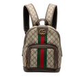 Gucci Ophidia Beige Multi-Color Pvc Leather Backpack (Pre-Owned)