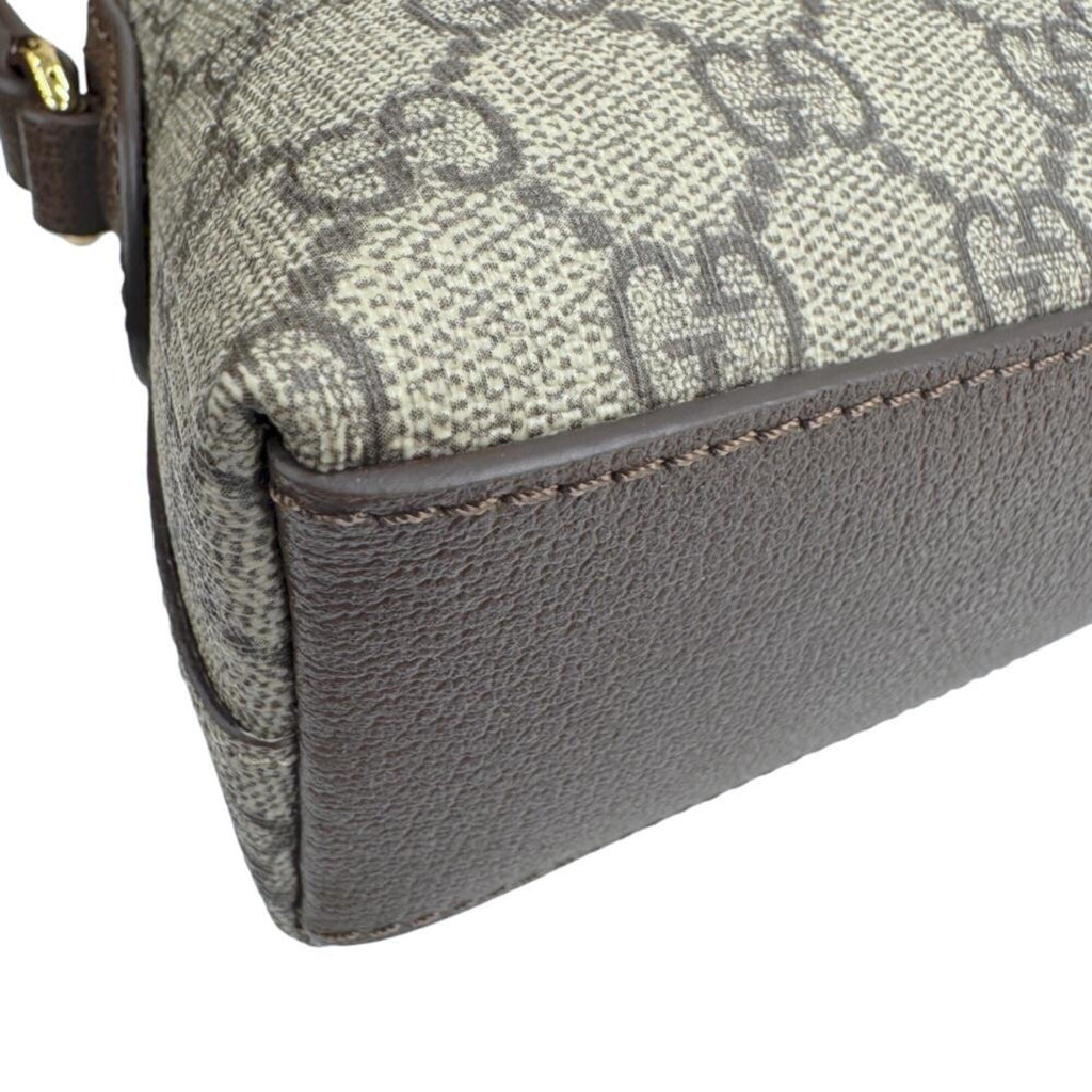 Gucci Beige Gg Supreme Shoulder Bag (Pre-Owned)