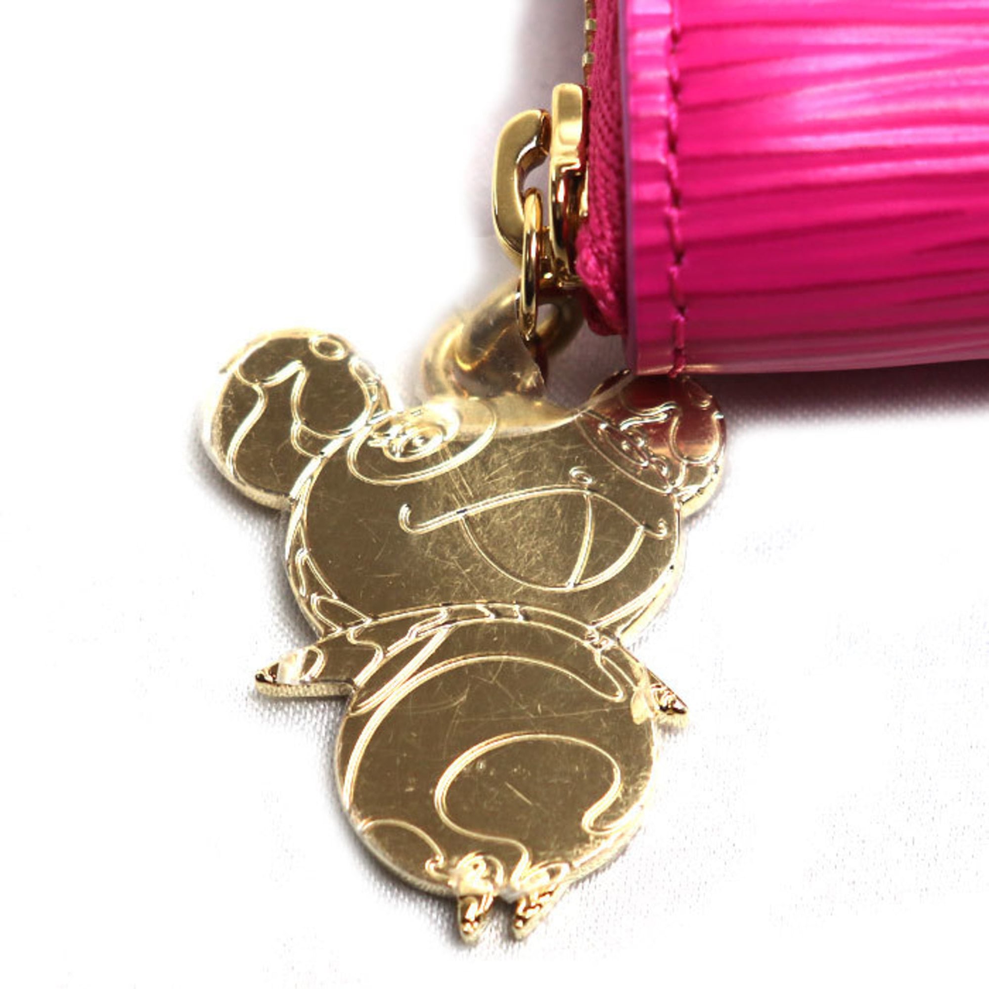 Louis Vuitton Multi-Color Pink Epi Leather Coin Purse/Coin Case