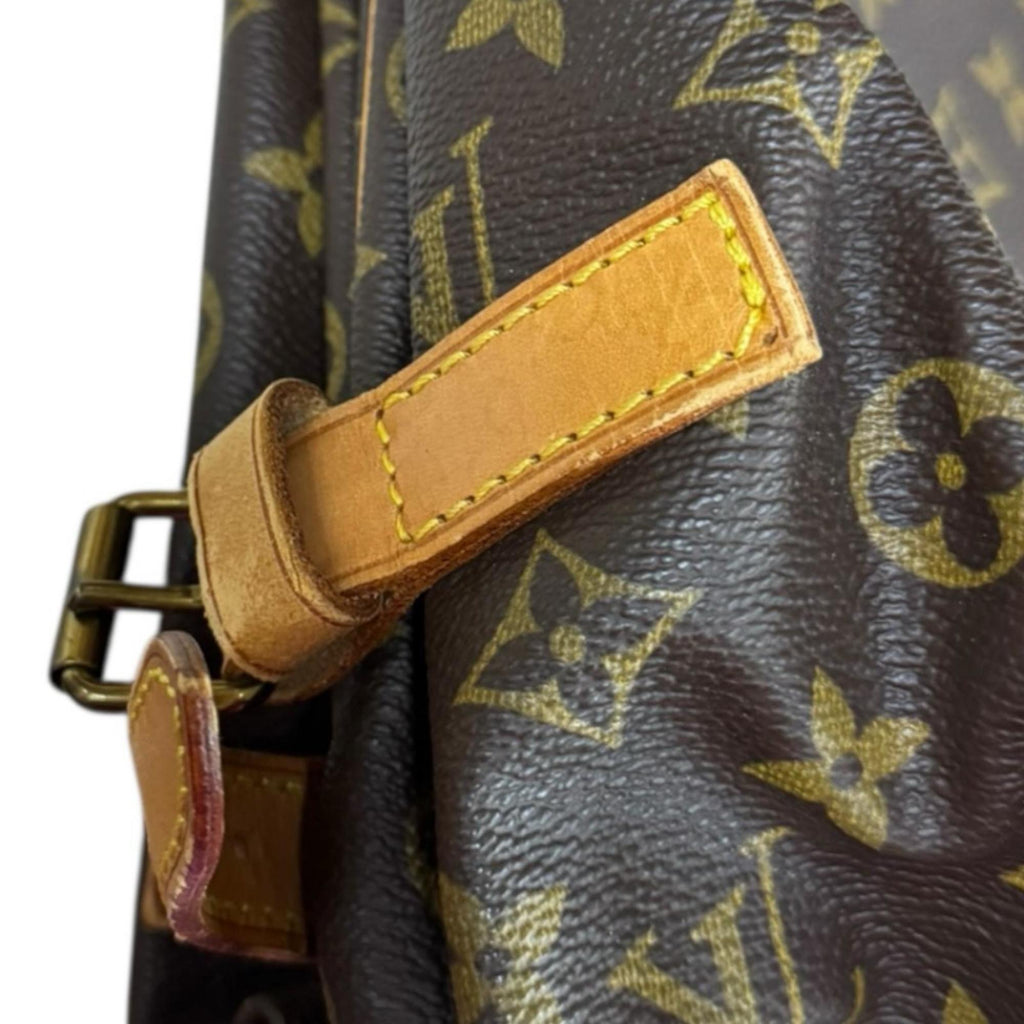 Louis Vuitton Brown Monogram Canvas Shoulder Bag