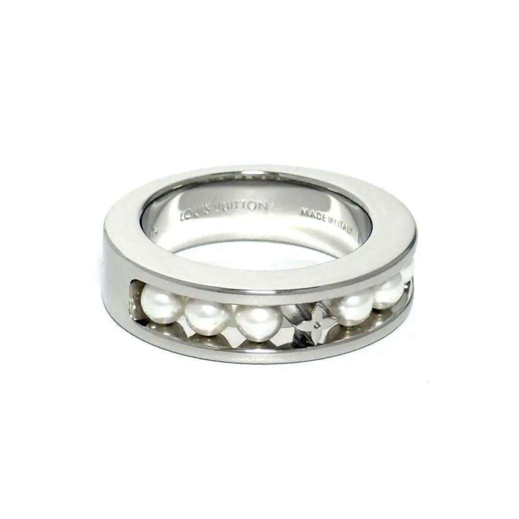 Louis Vuitton Silver 925 Band Ring
