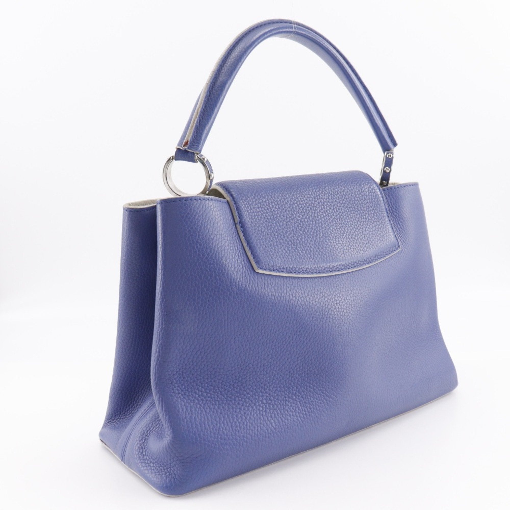 Louis Vuitton Blue White Handbag