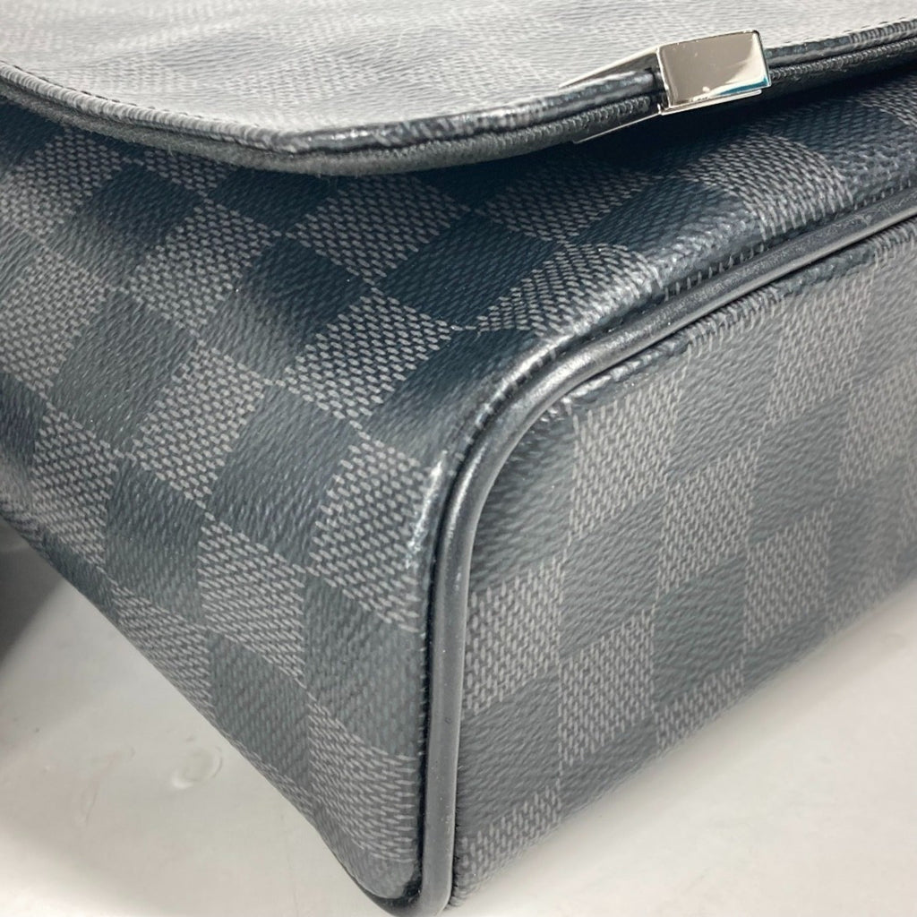 Louis Vuitton Black Damier Graphite Shoulder Bag