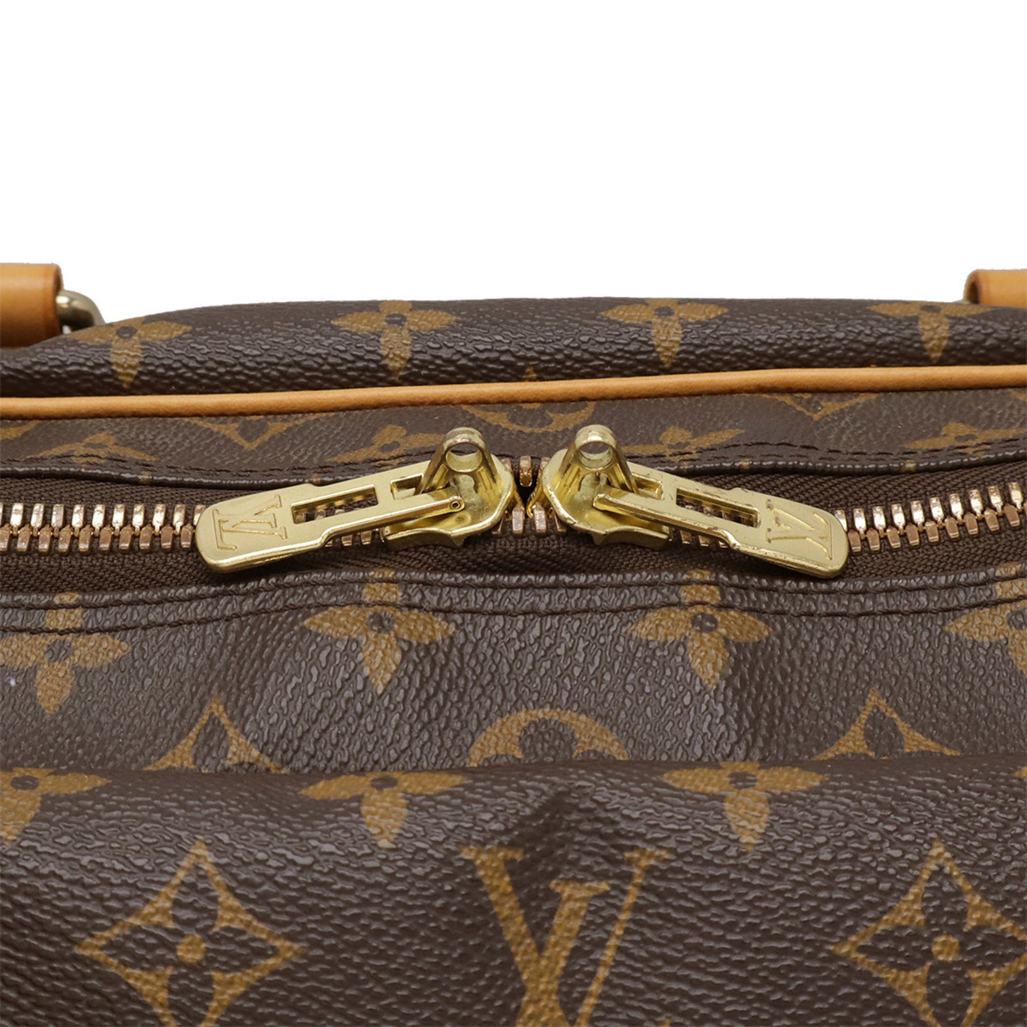 Louis Vuitton Brown Monogram Boston Bag Handbag