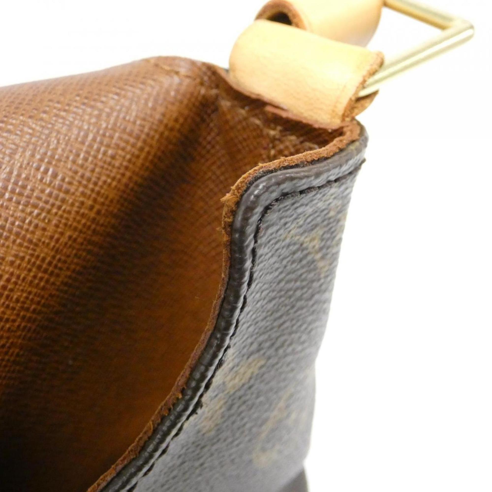 Louis Vuitton Marron Coated Canvas Shoulder Bag