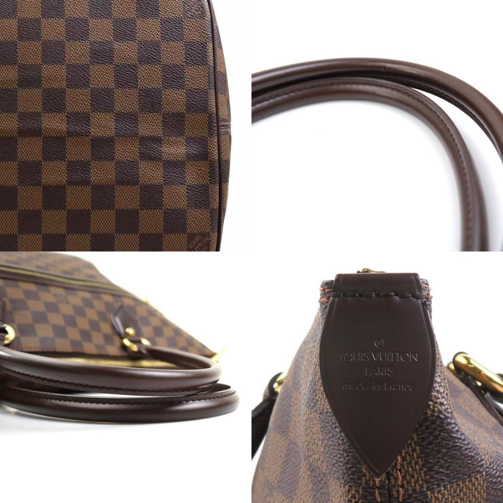 Louis Vuitton Damier Canvas Ebene Damier Canvas Shoulder Bag