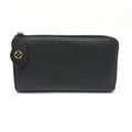 Louis Vuitton Black Leather Long Wallet