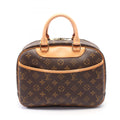 Louis Vuitton Brown Coated Canvas Pvc Monogram Leather Handbag