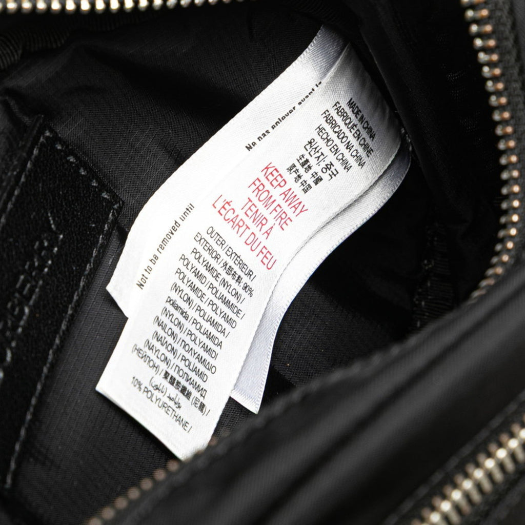 Burberry Black White Nylon Sling Bag