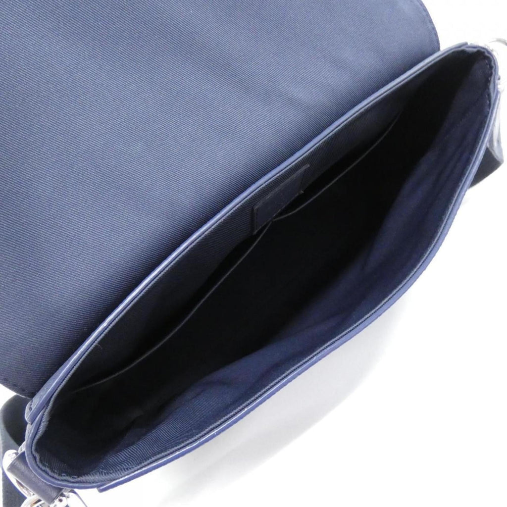 Louis Vuitton Blue Leather Shoulder Bag