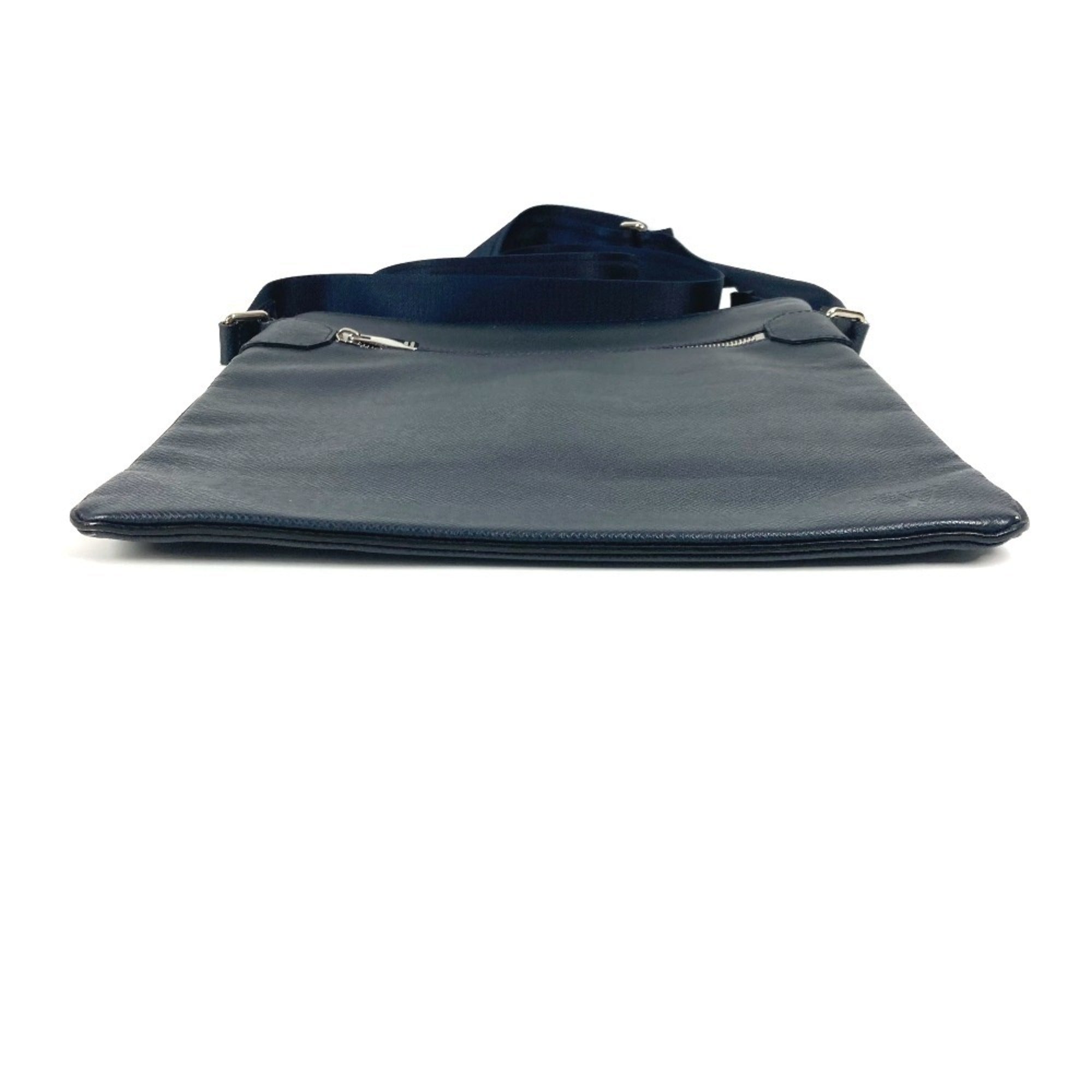 Louis Vuitton Boreal Navy Taiga Leather Shoulder Bag