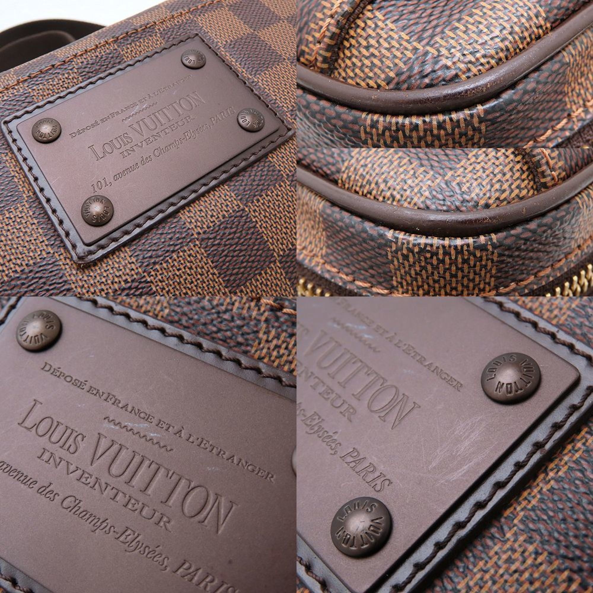 Louis Vuitton Damier Canvas Ebene Canvas Sling Bag