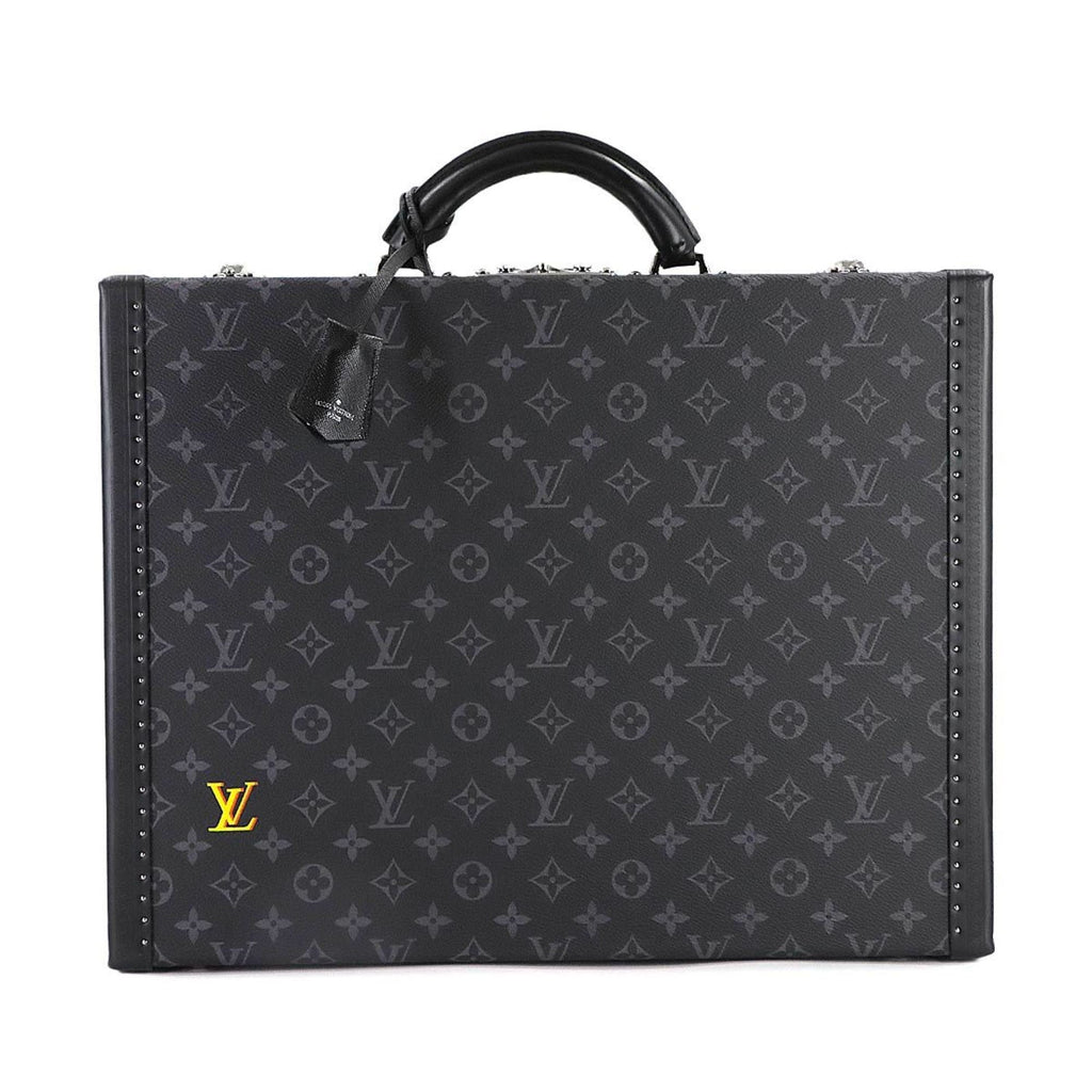Louis Vuitton Black Monogram Eclipse Monogram Eclipse Attaché Case Briefcase Handbag