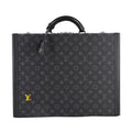 Louis Vuitton Black Monogram Eclipse Monogram Eclipse Attaché Case Briefcase Handbag