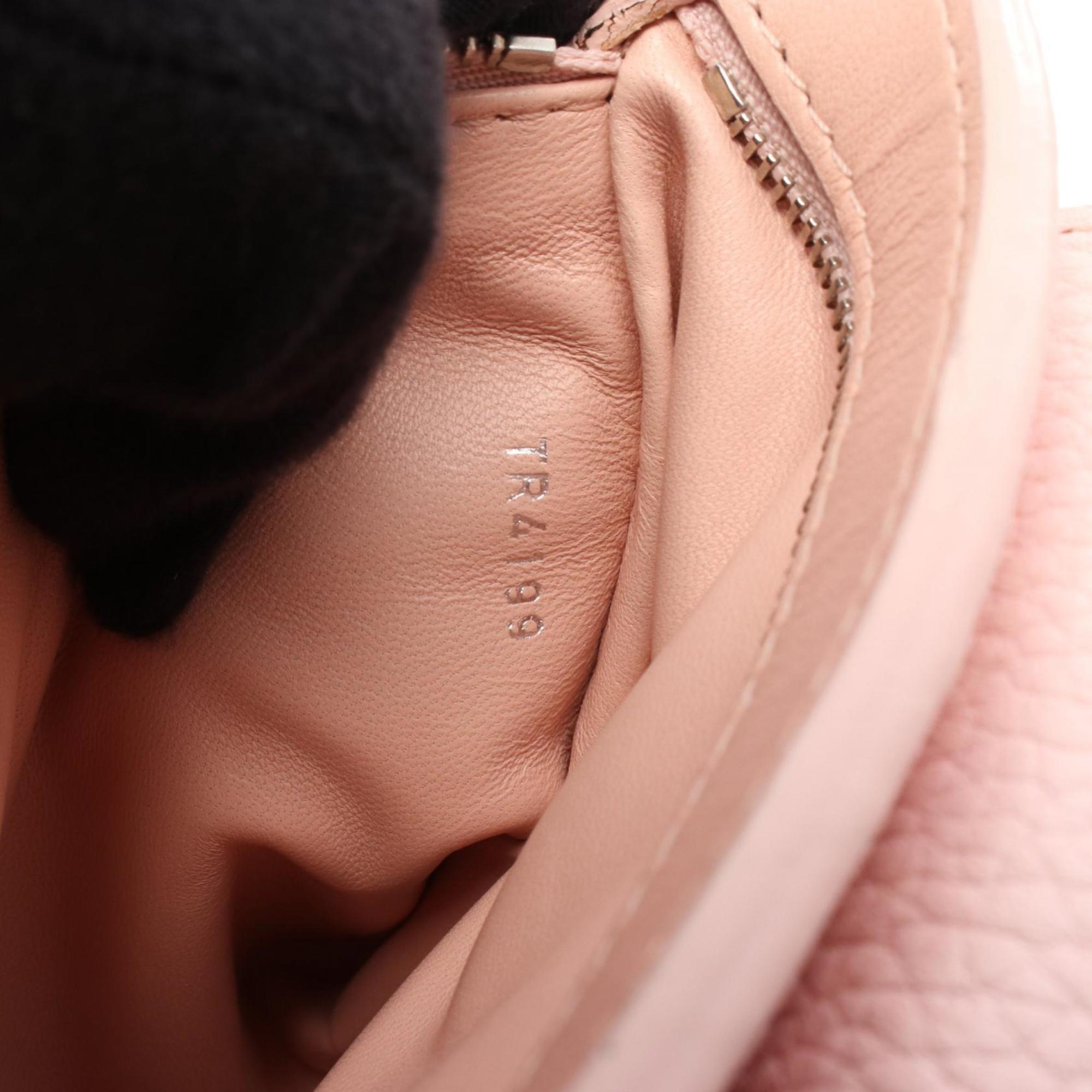 Louis Vuitton Pink Leather Handbag