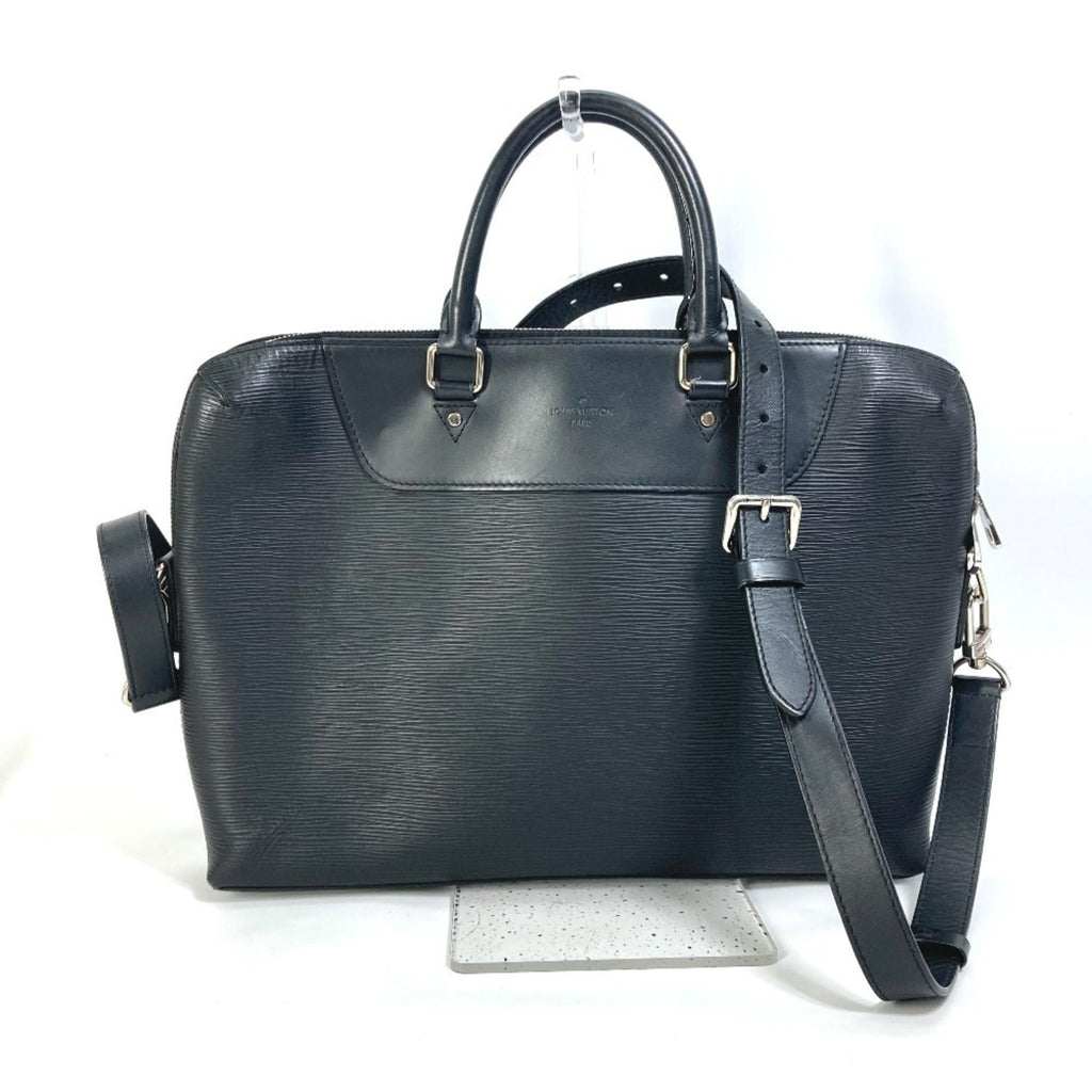Louis Vuitton Epi Black Noir Epi Leather Briefcase Shoulder Bag