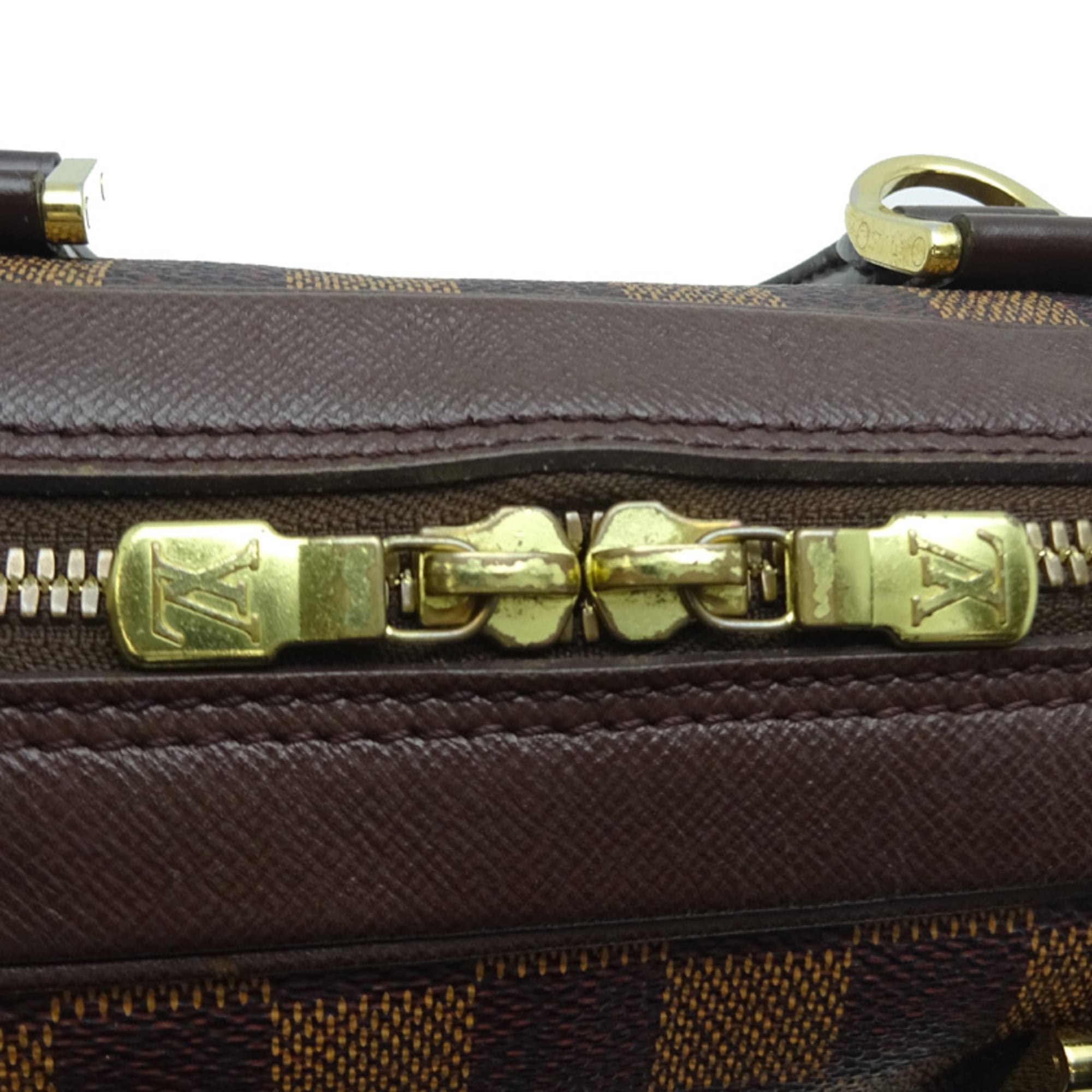 Louis Vuitton Brown Ebene Damier Canvas Handbag