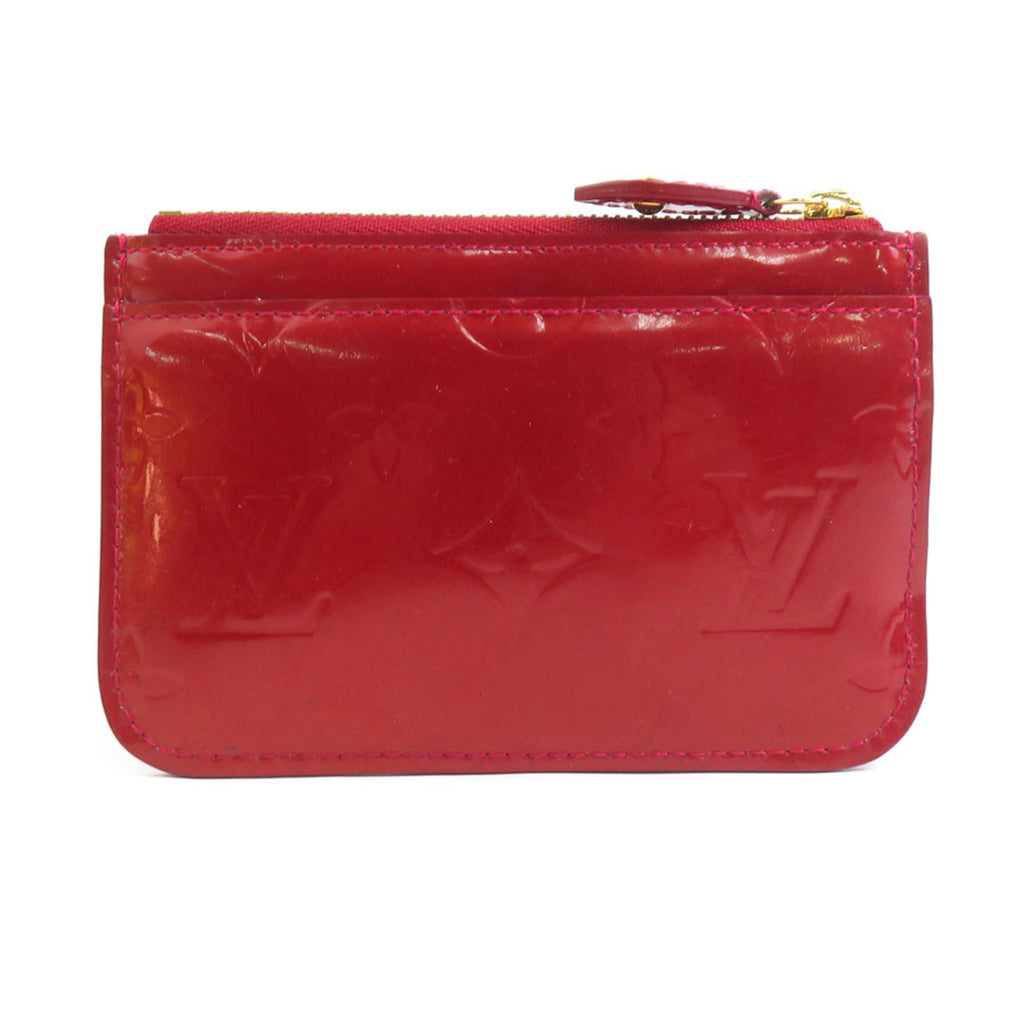 Louis Vuitton Dark Red Patent Leather Pochette