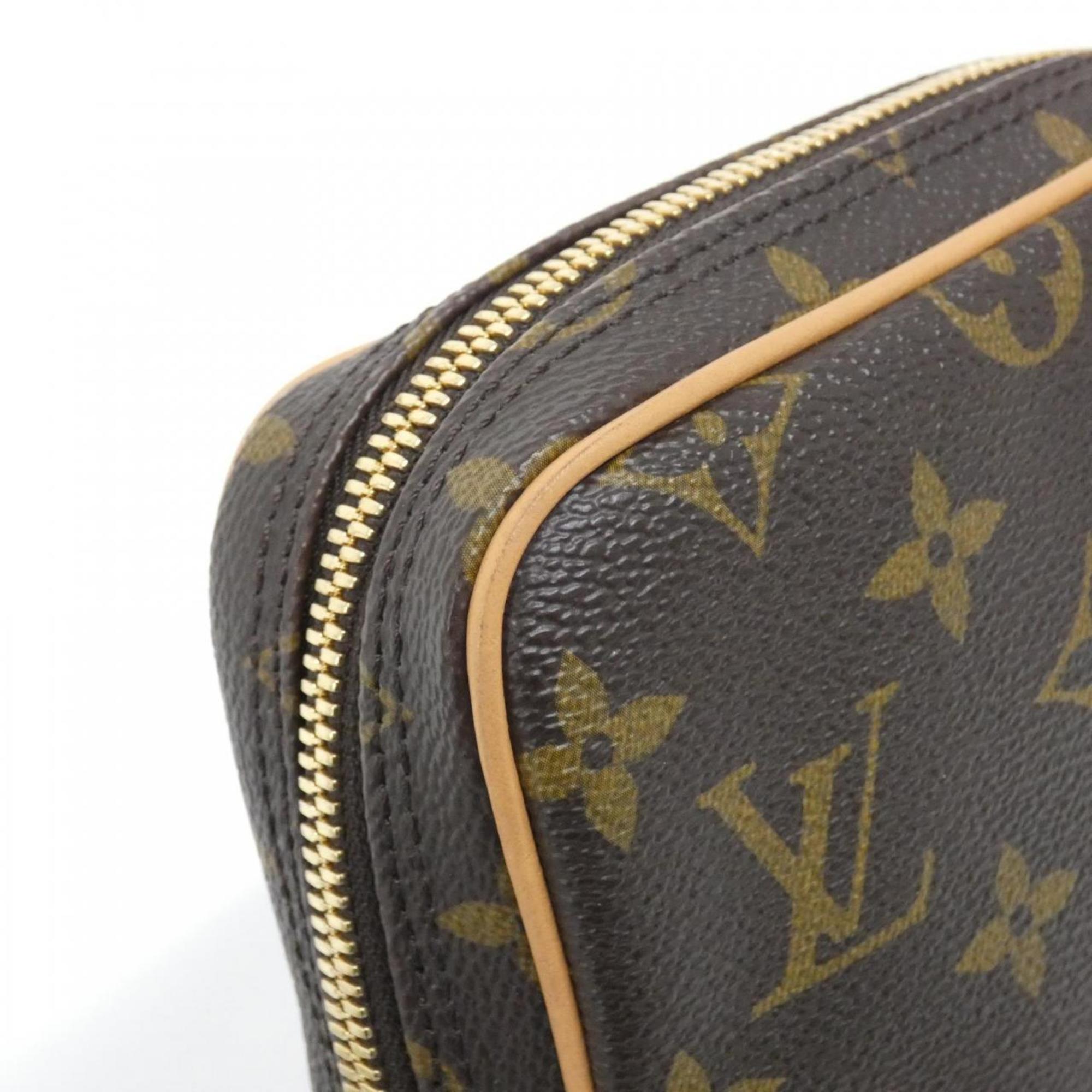 Louis Vuitton Marron Coated Canvas Shoulder Bag