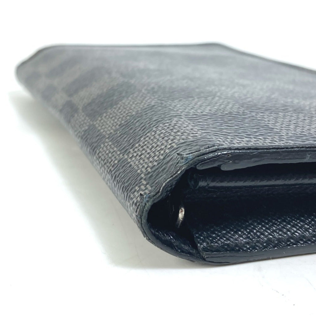 Louis Vuitton Damier Graphite Black Damier Graphite Long Wallet