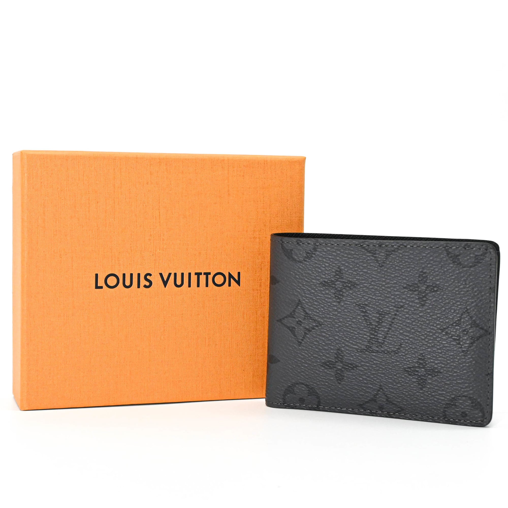 Louis Vuitton Gray Monogram Eclipse Monogram Eclipse Wallet