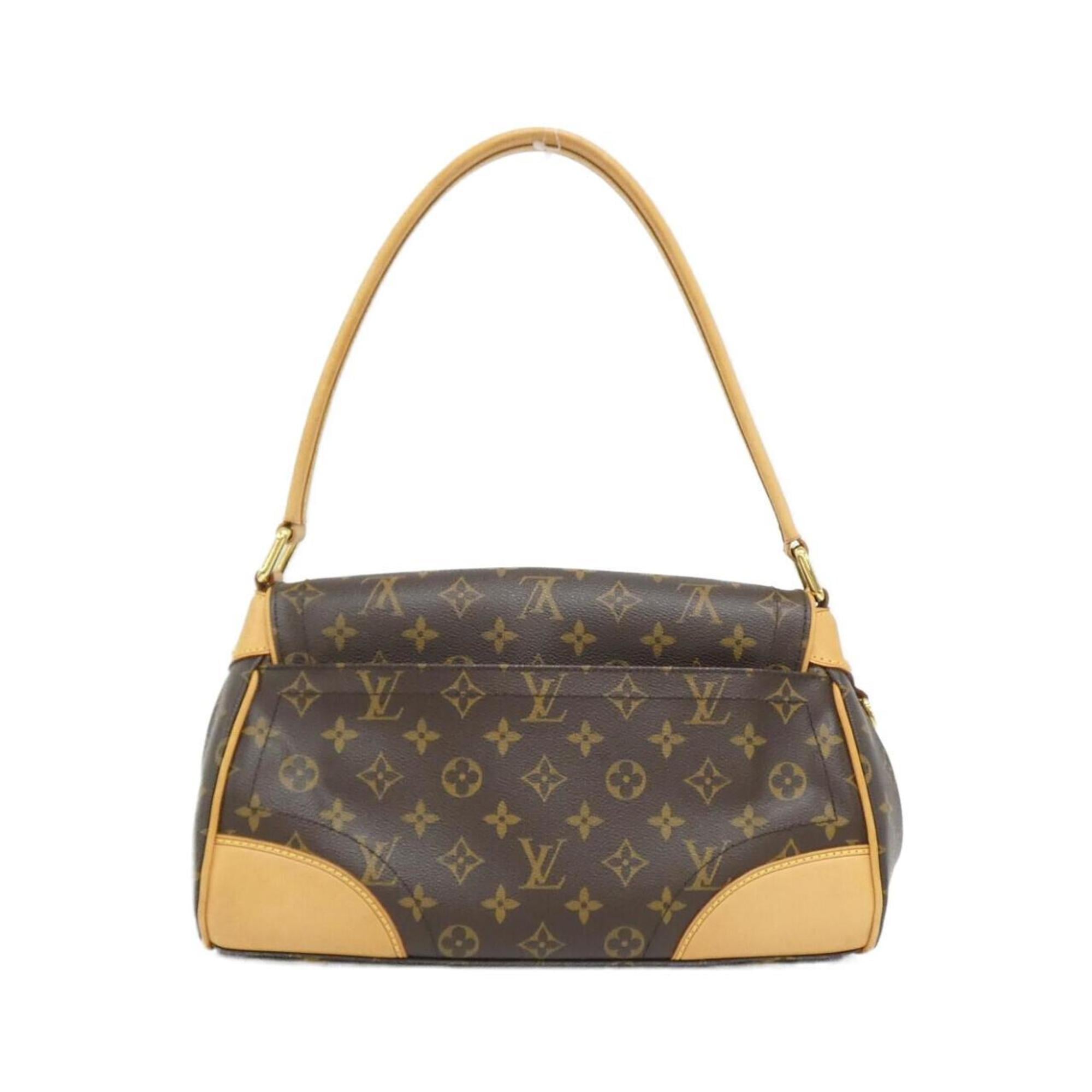 Louis Vuitton Marron Coated Canvas Shoulder Bag