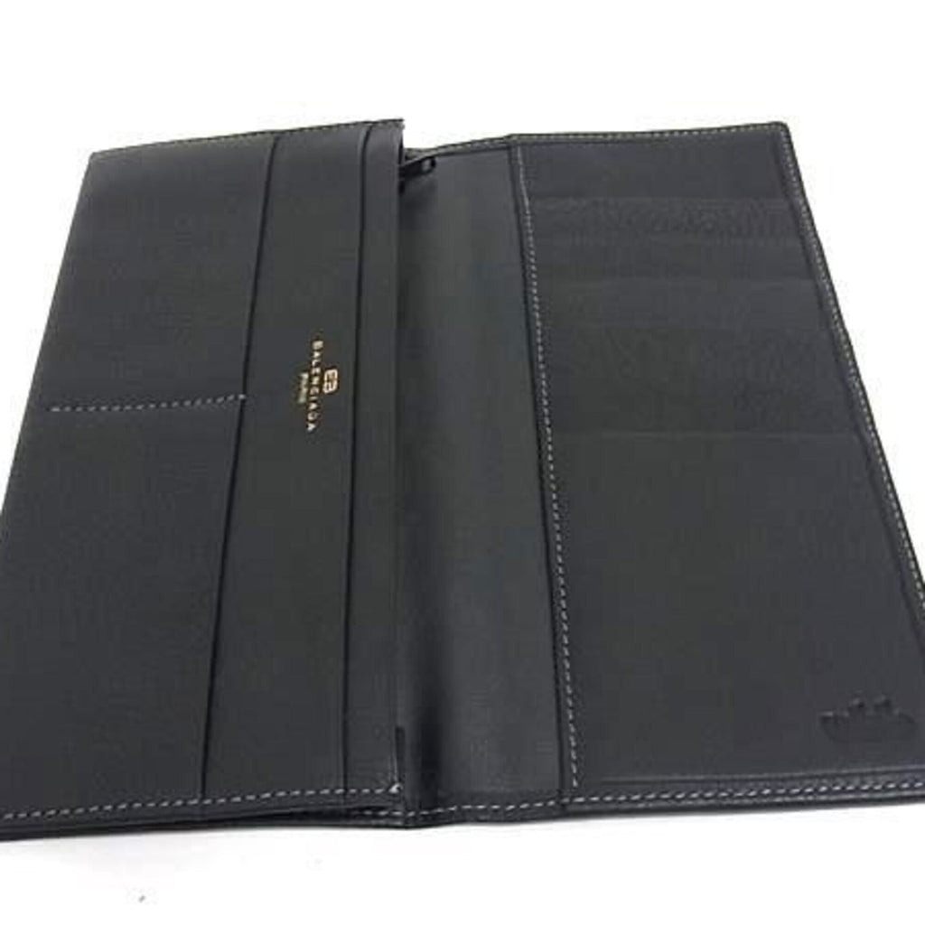Balenciaga Black Leather Wallet (Bi-Fold)